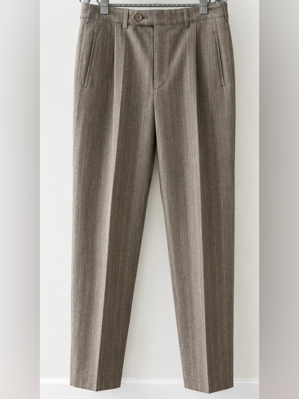 Giorgio Armani Le Collezioni Pinstripe Pants